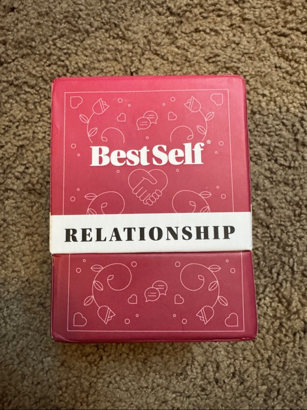 BestSelf Relationship Card Deck - Pink